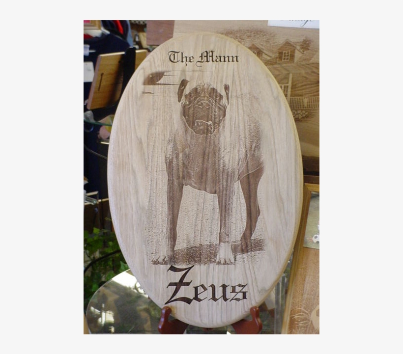 Personalized Wooden Pet Plaque - Hippopotamus, transparent png
