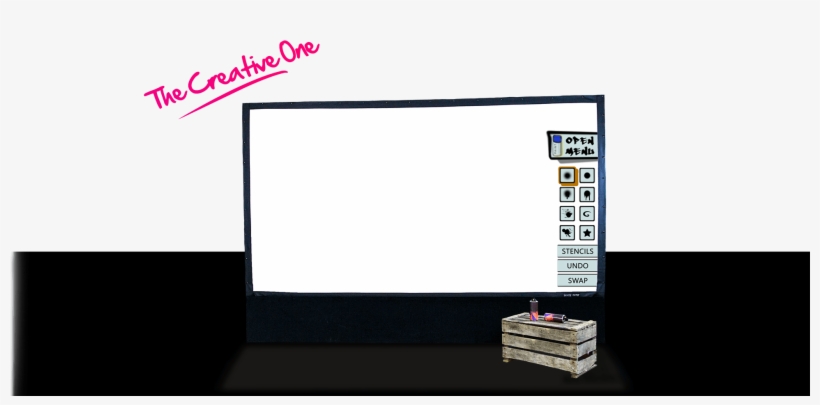 The Digital Graffiti Wall - Projection Screen, transparent png