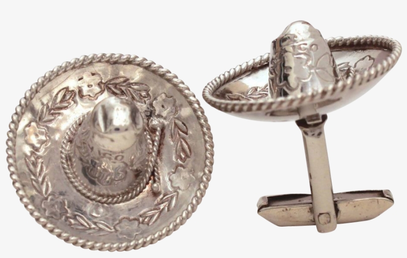 Sterling Silver Mexican Sombrero Hat Silver Mexico - Antique, transparent png