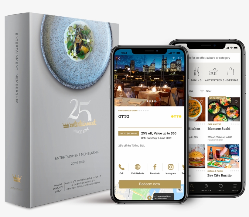 About The Entertainment™ Book Or Digital Membership - Iphone, transparent png