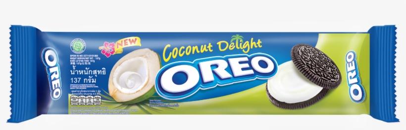 Play With Oreo - Oreo Coconut Delight 137g, transparent png
