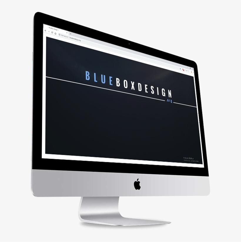 Bluebox Design - Computer Monitor, transparent png