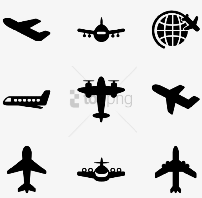 Free Png Download Airplane Vector Icon Png Images Background, transparent png