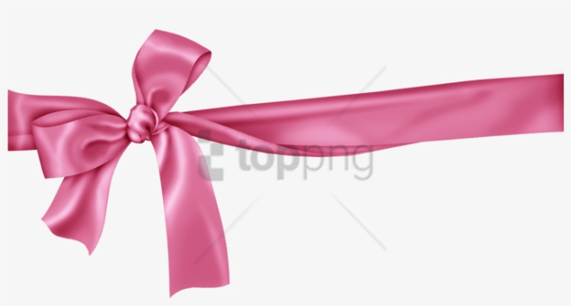 Free Png Pink Ribbon Border Png Image With Transparent - Pink Ribbon Bow Png, transparent png