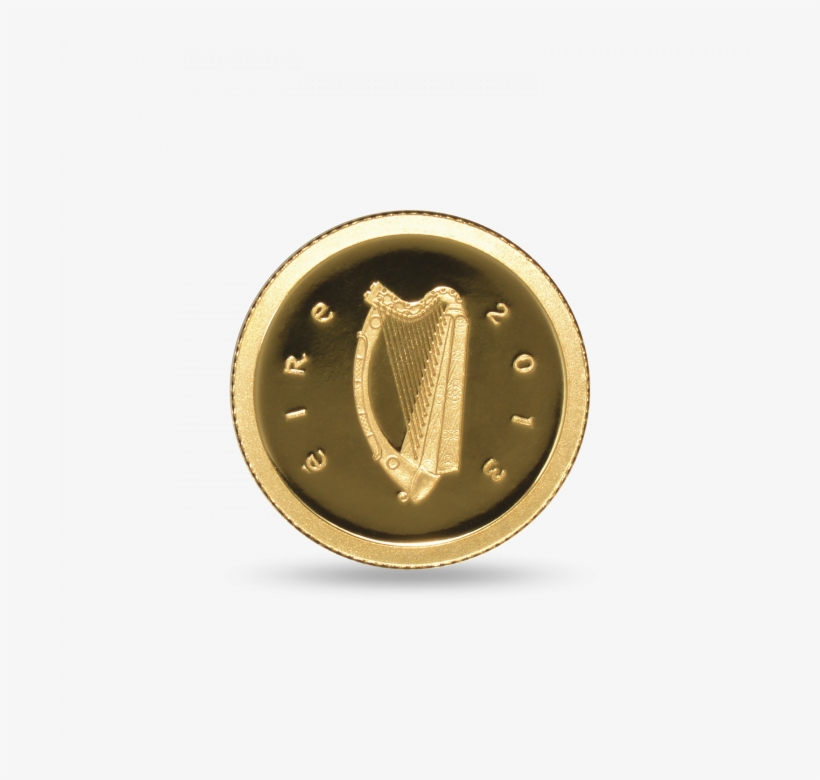 Medieval Irish Architecture Rock Of Cashel €20 Gold - Emblem, transparent png