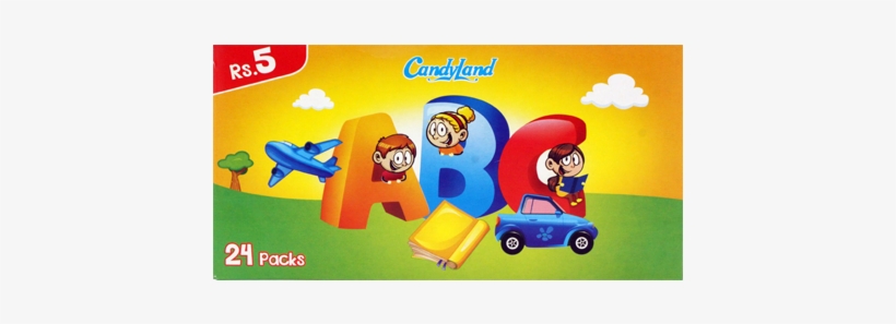 Candyland Abc Jelly 24x13g Box Candyland Abc Jelly - Construction Set Toy, transparent png