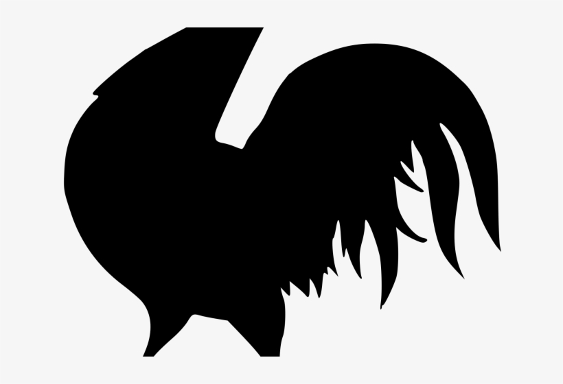 Chicken Clipart Silhouette - Chicken, transparent png
