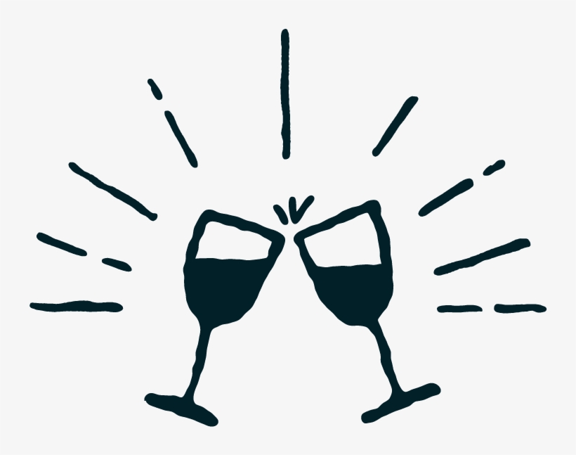Wine Icon Navy - Icon, transparent png