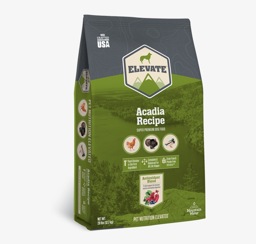 Elevate™ Acadia Recipe Dry Dog Food - Elevate Dog Food, transparent png
