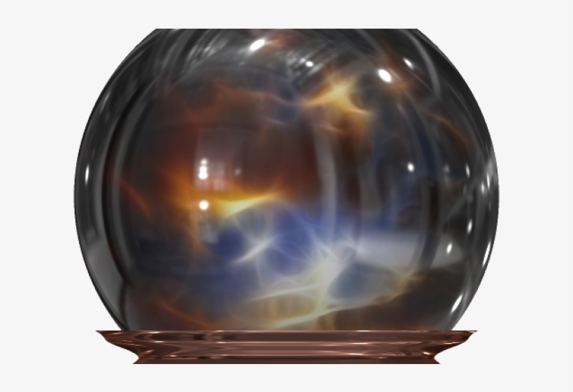 Crystals Clipart Glass Ball - Crystal Ball Png, transparent png