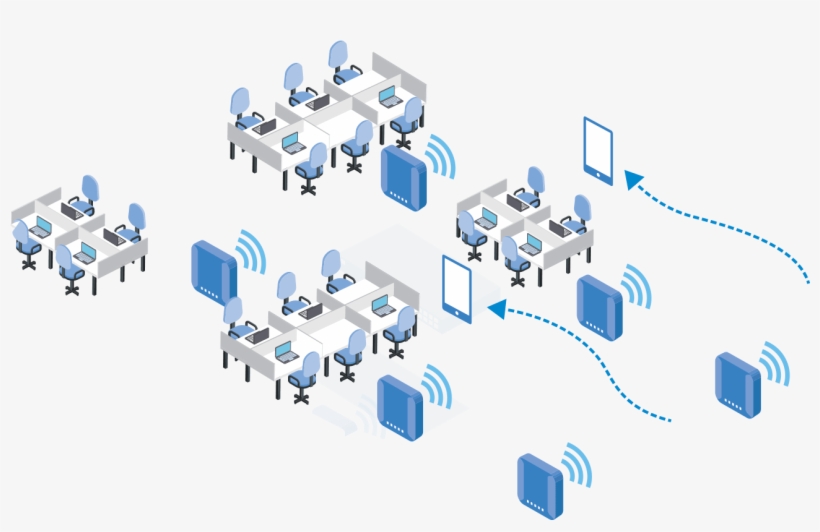 Wi-fi Signals Can Be Affected By An Office Layout - Computer Network, transparent png