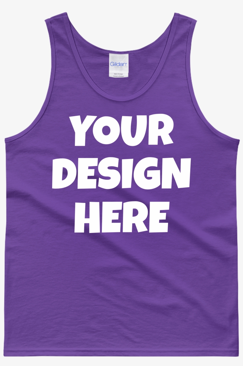Gildan 2200 Adult Tank Top Mockups - Active Tank, transparent png