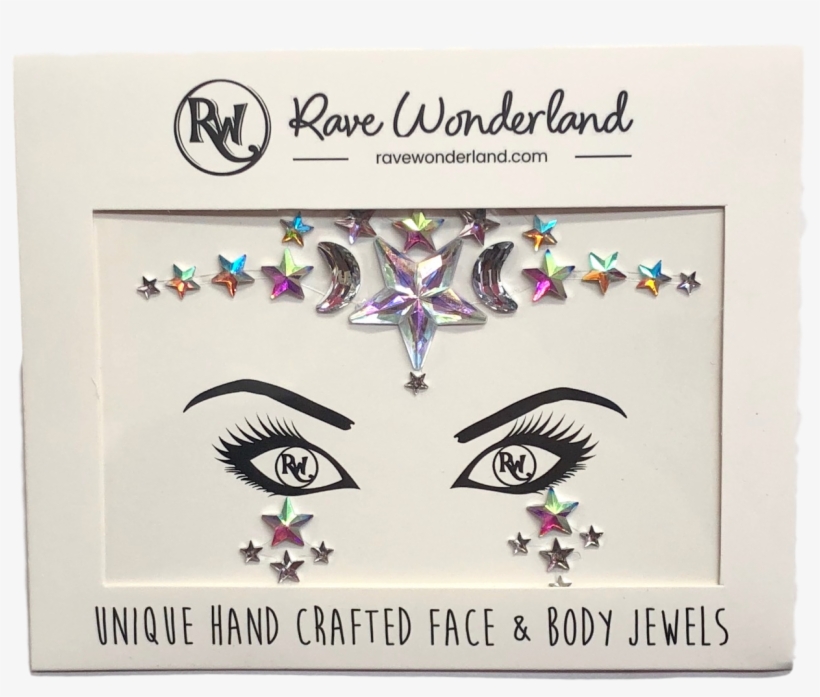 Stardust Princess Rave Face Jewel - Rave, transparent png