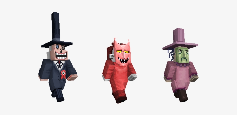 Jack Skellington And His Fearsome Friends Are All Here, - Minecraft The Nightmare Before Christmas Mashup, transparent png