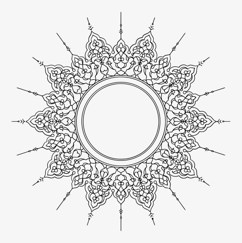Medium Image - Ornamental Circle, transparent png
