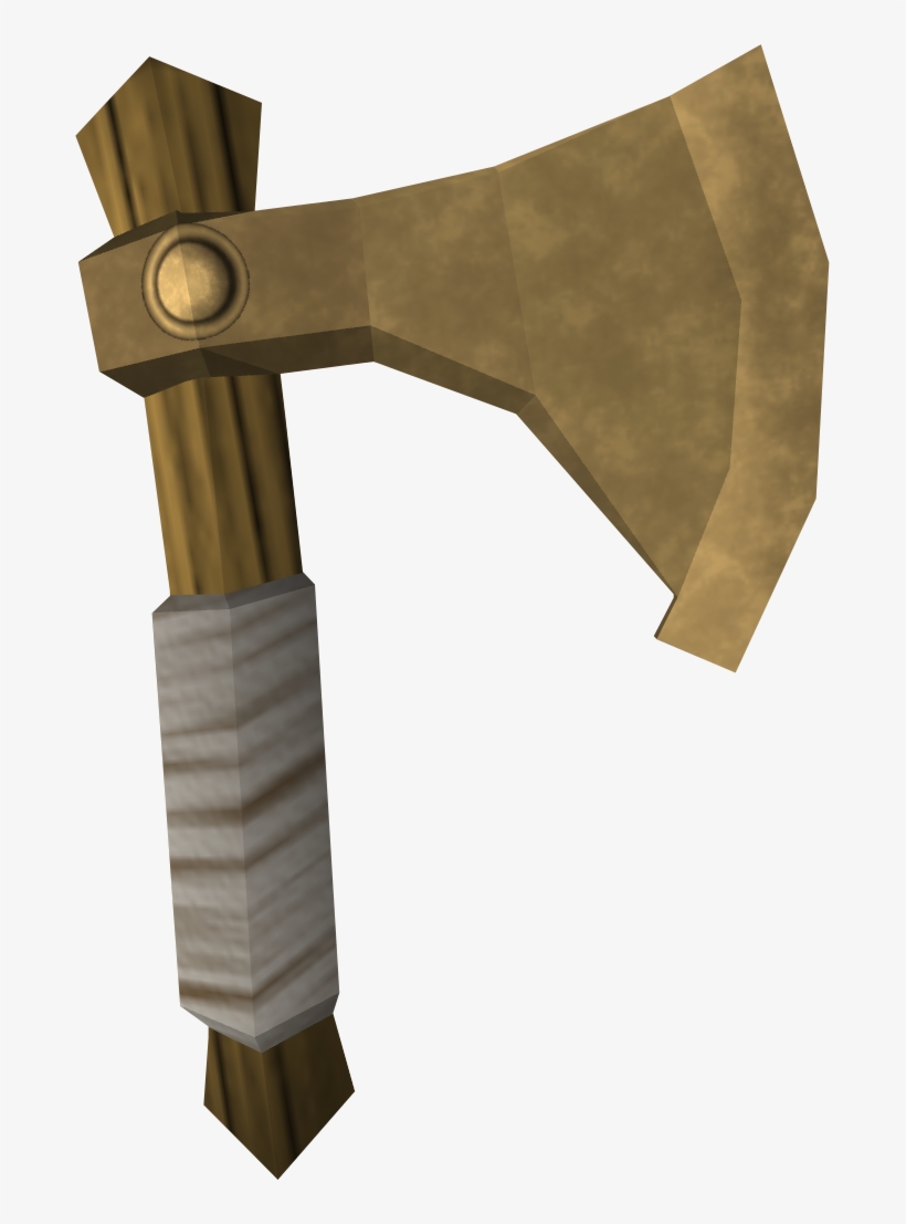 Bronze Throwing Axe Detail - Splitting Maul, transparent png