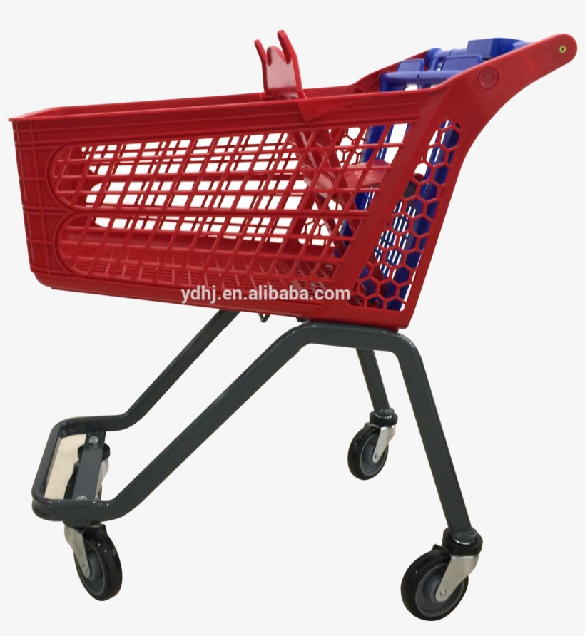 Custom Grocery Best Heavy Duty Plastic Shopping Trolley - Shopping Cart, transparent png