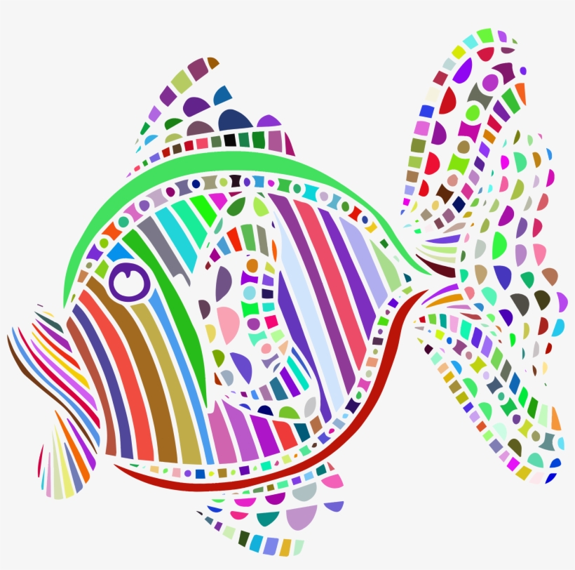 This Free Icons Png Design Of Abstract Colorful Fish, transparent png