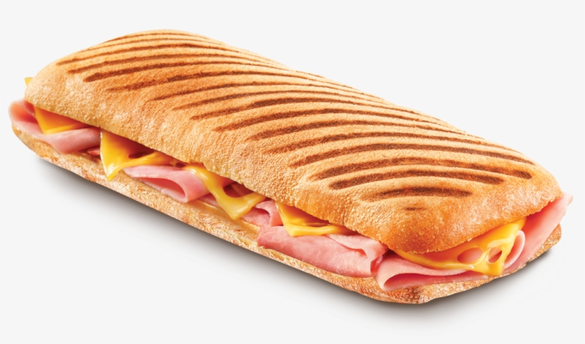 Panini Prague Ham & Emmental - Panini Transparent, transparent png