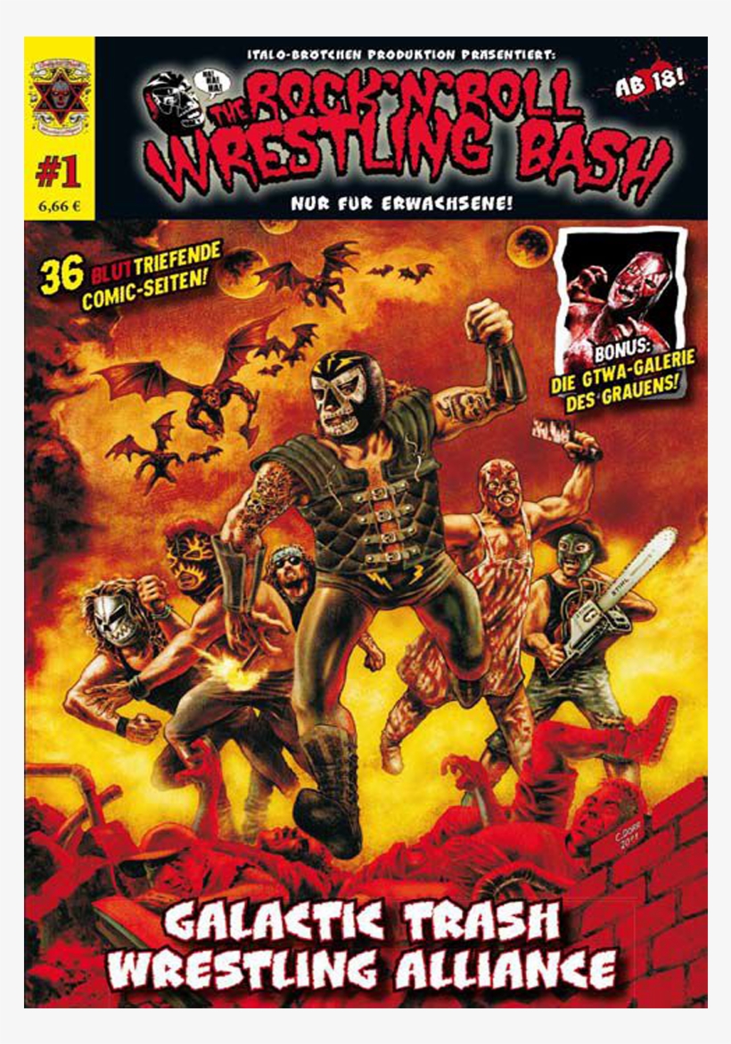 Ultra Trash Rnrwb Comic1 Panini - Poster, transparent png