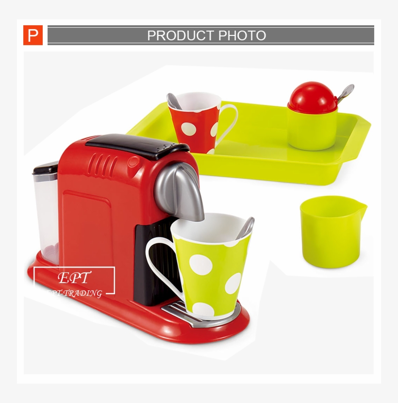 Pretend Play Coffee Maker Happy Kid Home Appliance - Kitchen, transparent png