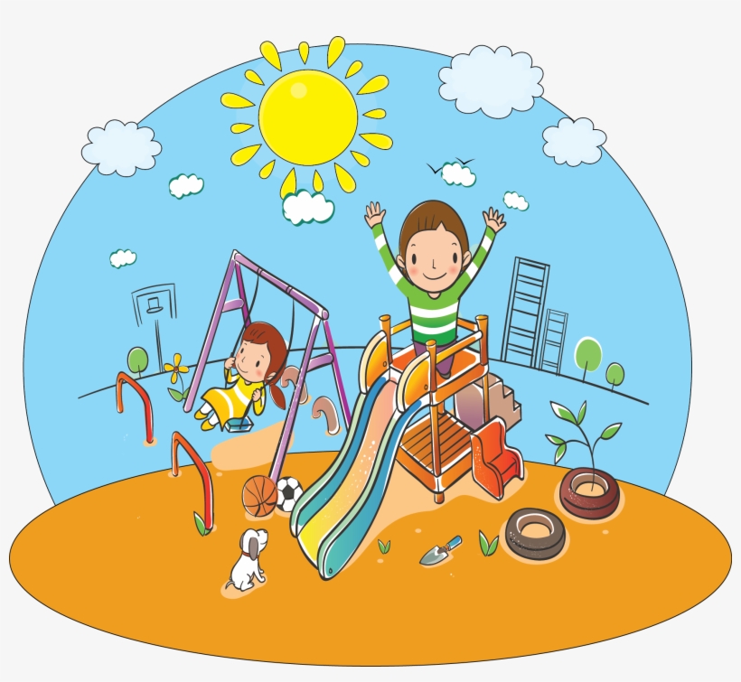 Children Vector, transparent png