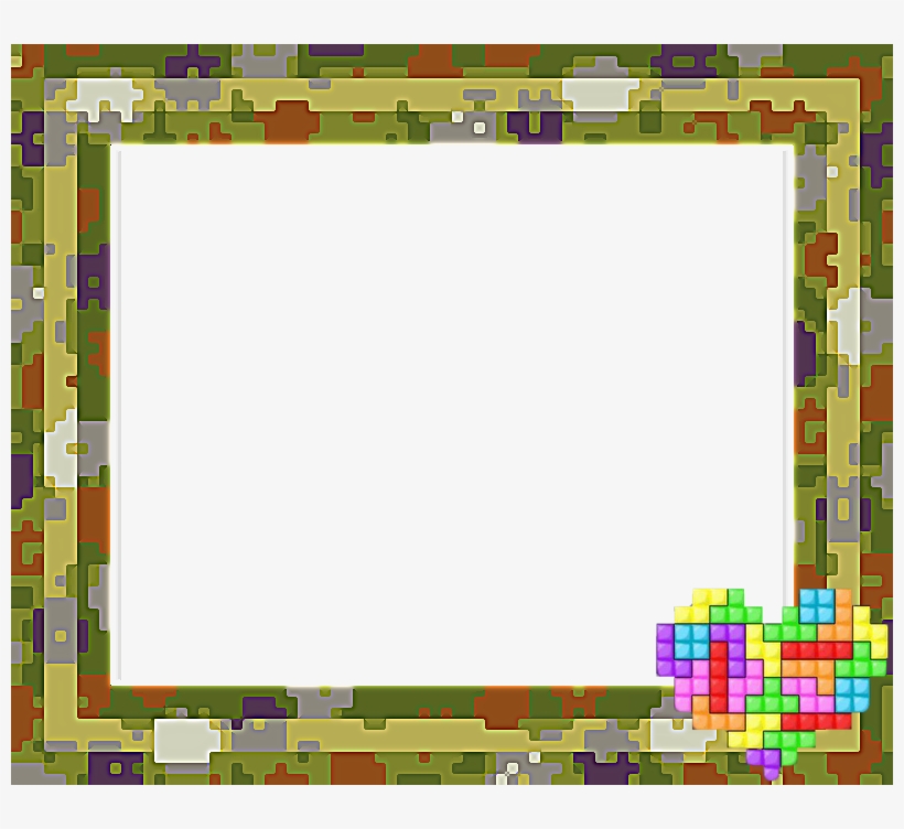 Marcos Fhotoscape, Photoshop Y Gimp Marcos Tetris Del - Picture Frame, transparent png