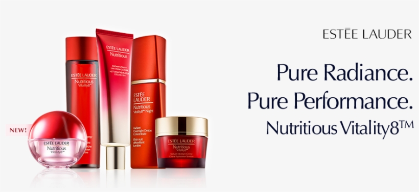 Get Radiant Skin - Estée Lauder Nutritious Set, transparent png