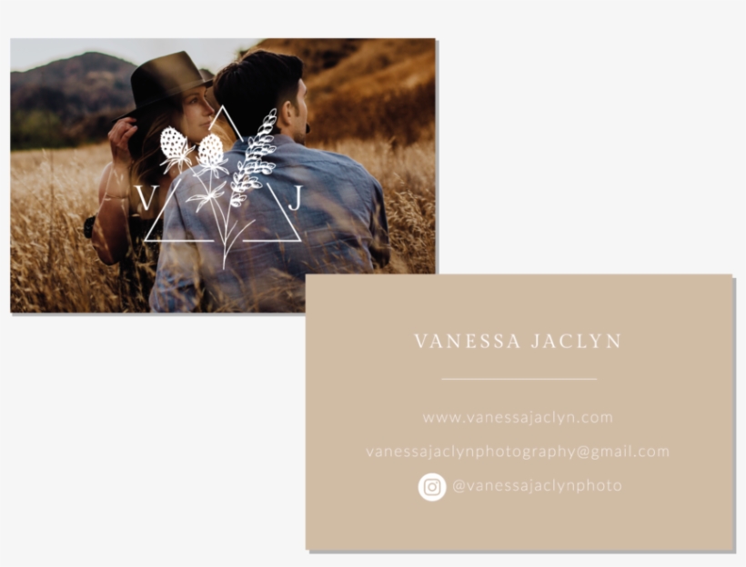 Pngvanessa Jaclyn Photography Logo & Branding By Bea - Flyer, transparent png