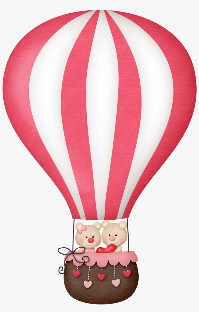 Patriotic Clipart Hot Air Balloon - Cute Hot Air Balloon Clipart, transparent png