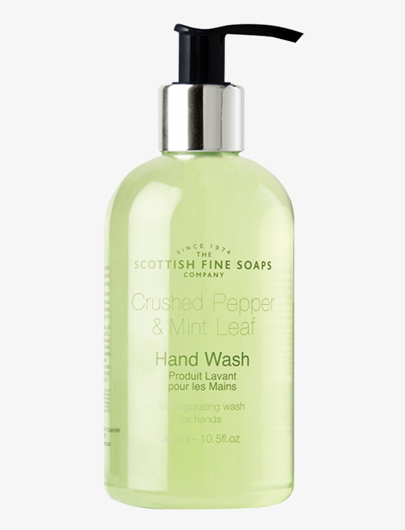 Crushed Pepper & Mint Leaf Hand Wash - Liquid Hand Soap, transparent png