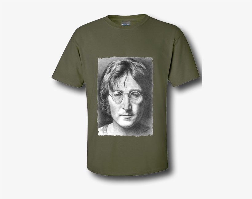 John Lennon Military Green - John Lennon, transparent png