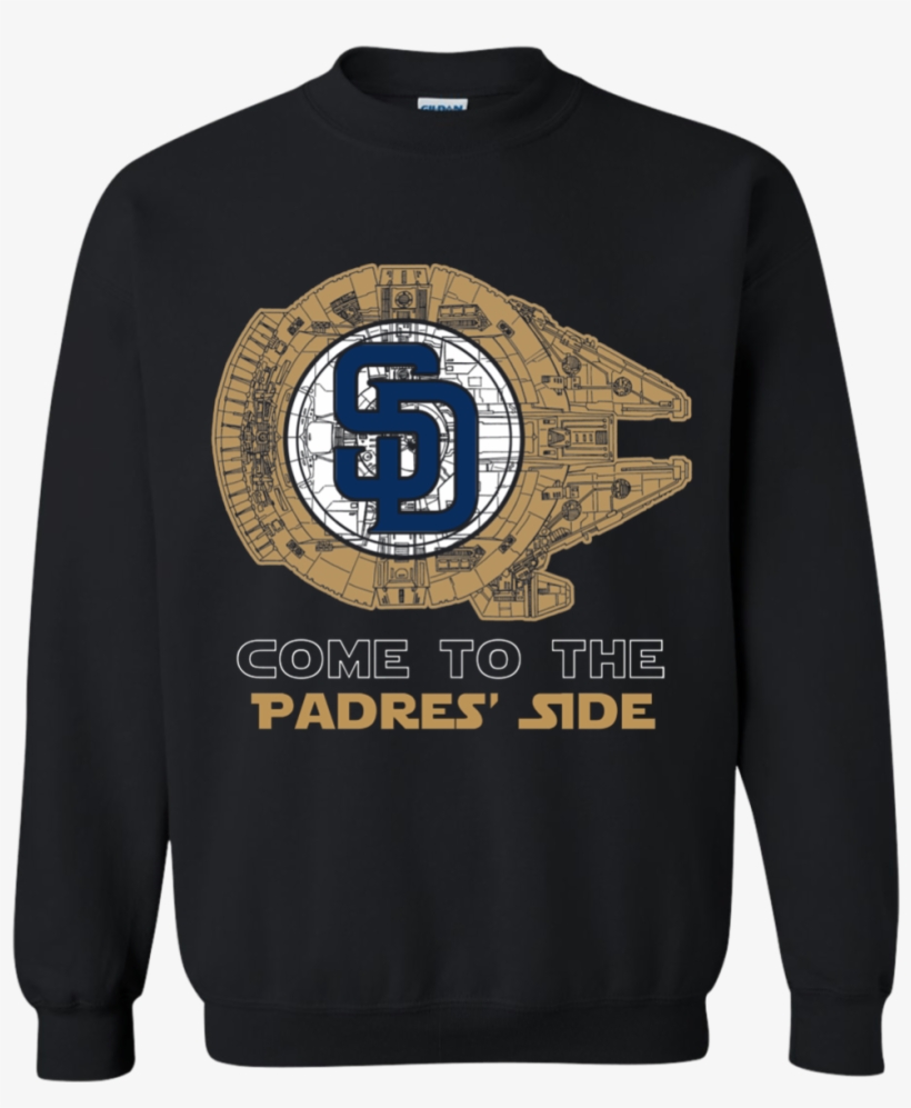 Mlb Come To The San Diego Padres Side Star Wars T-shirt - Star Wars, transparent png