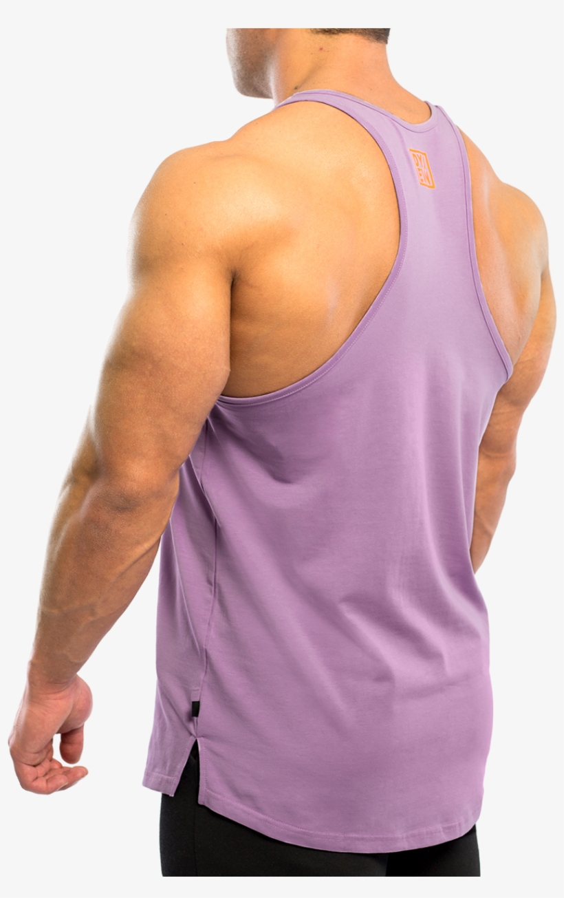 Primal Stringer - Light Purple - Active Tank, transparent png