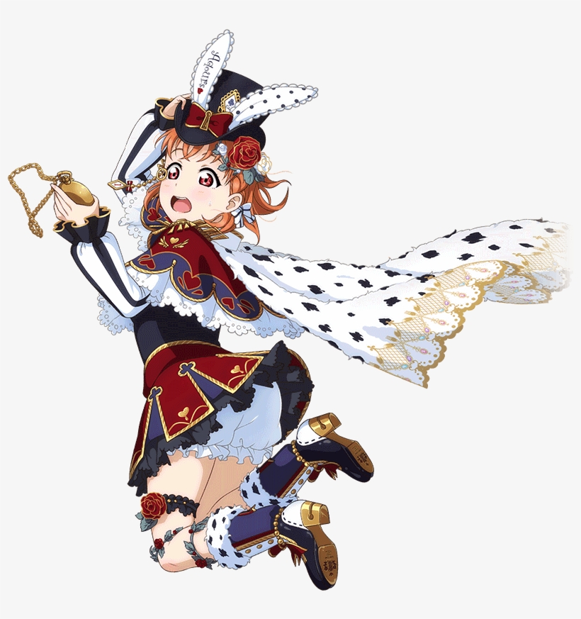 Transparent - Idolized - スクフェス 不思議 の 国 編, transparent png