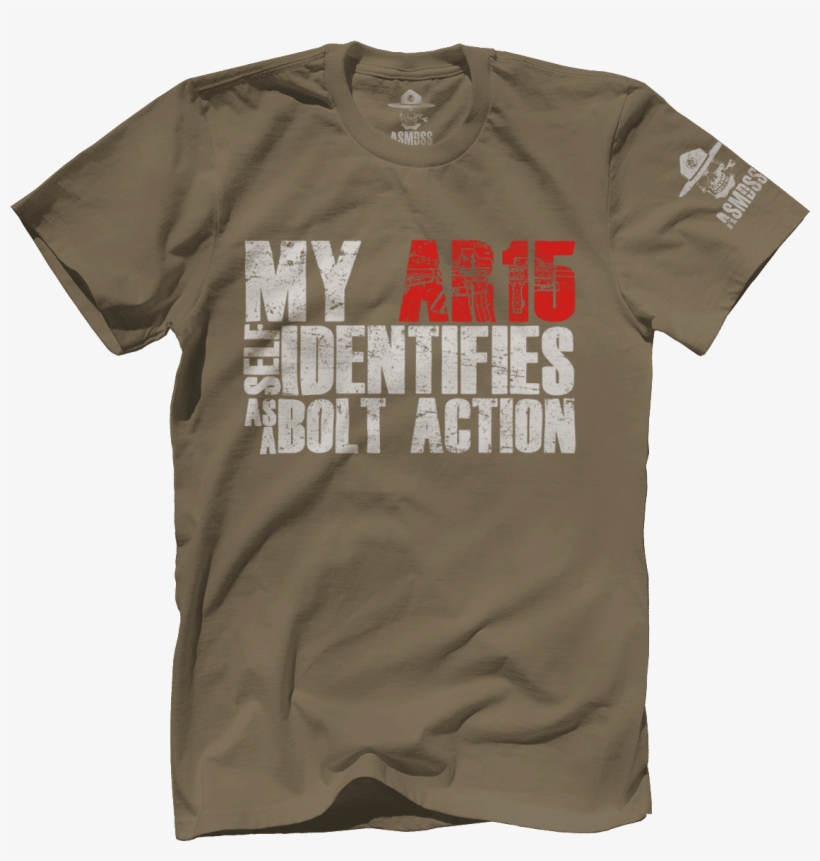 Ar-15 Self Identifies - Active Shirt, transparent png