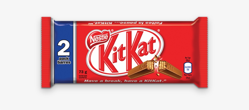 Kit Kat 2 Bar, transparent png