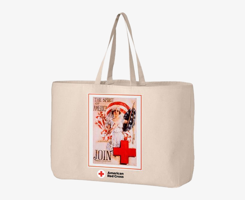 Jumbo Tote Bag With Spirit Of America Poster - Tote Bag, transparent png