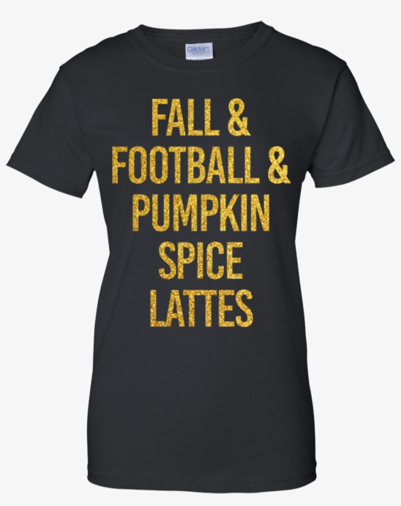 Fall And Football And Pumpkin Spice Lattes Funny Ladies' - Senior Shirts For Parents, transparent png