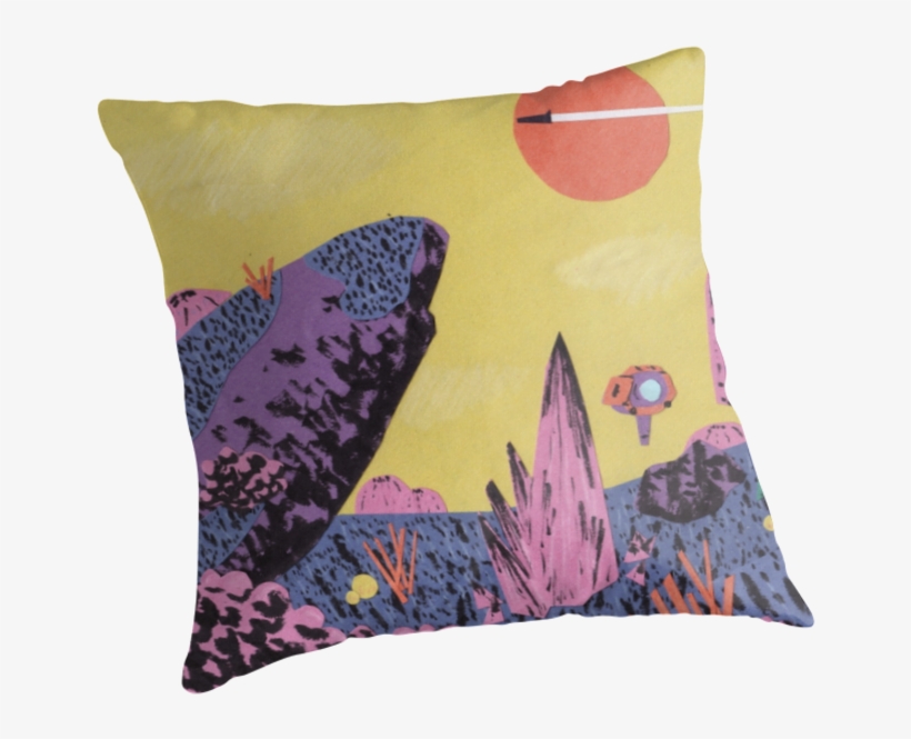 Alien Planet - Cushion, transparent png