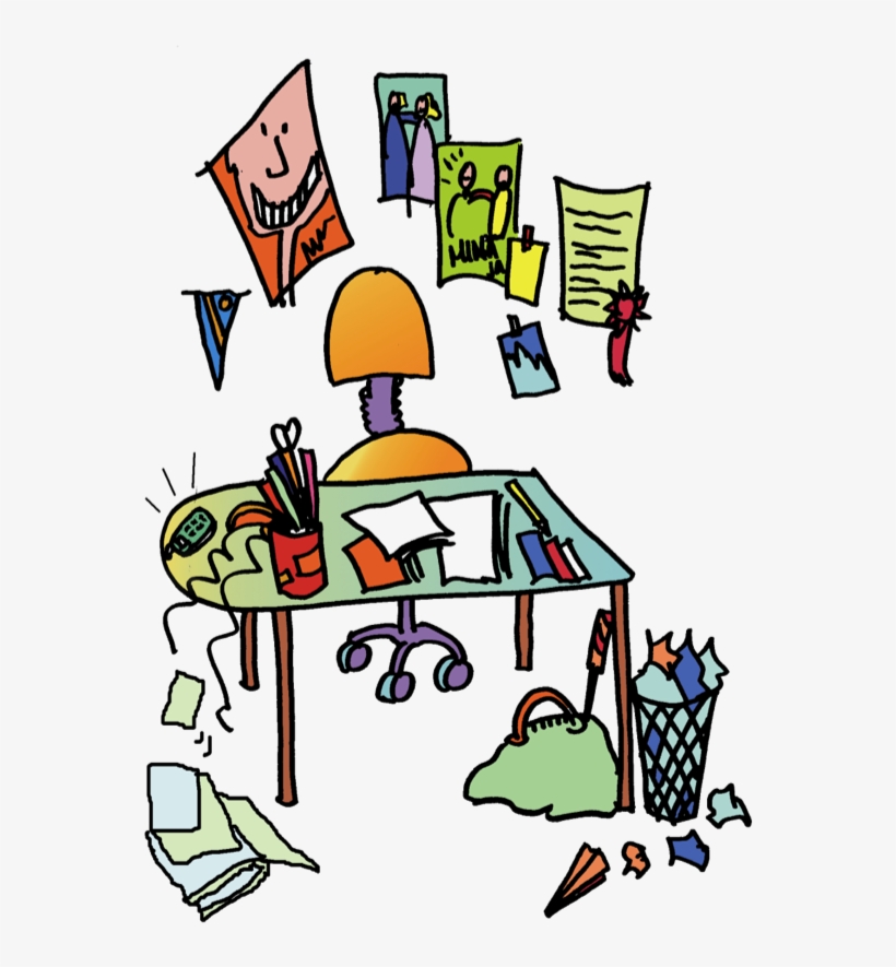 Chaotic Office Space I Style, transparent png