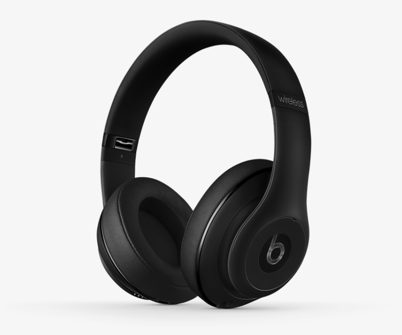 Overear Studio Wireless Matte Black Standard Thrqrtright - Beats Studio Wireless 1, transparent png