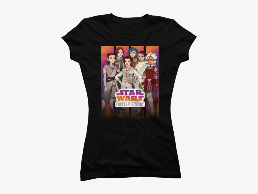 Forces Of Destiny Characters - T-shirt, transparent png