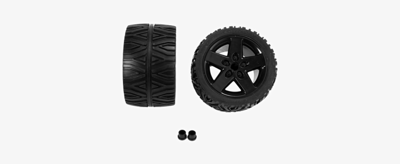 2 Rear Wheels For Jeep Wrangler Rubicon - Tread, transparent png