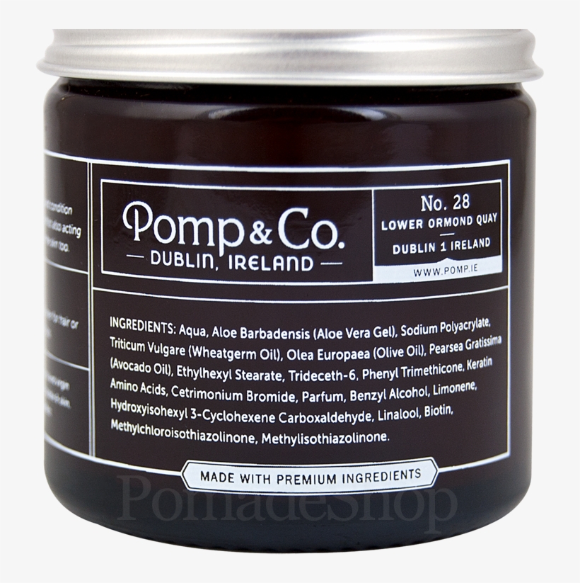 Pomp & Co Supreme Beard & Stubble Balm - Chocolate Spread, transparent png