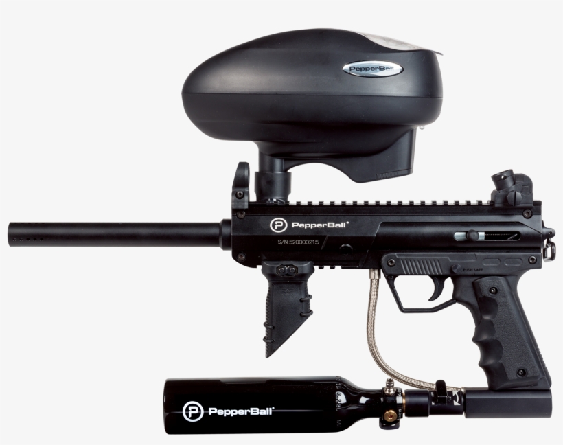 It Is An Oleoresin Capsaicin Powder-filled Pepperball - Pepperball Launcher, transparent png