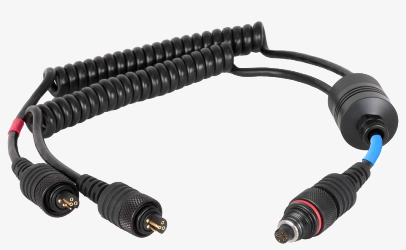 Ikelite Dual Sync Cord To Nikonos Bulkhead - Speaker Wire, transparent png