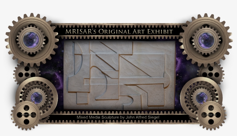 Original Mixed Media Abstract Sculpture By John Alfred, transparent png