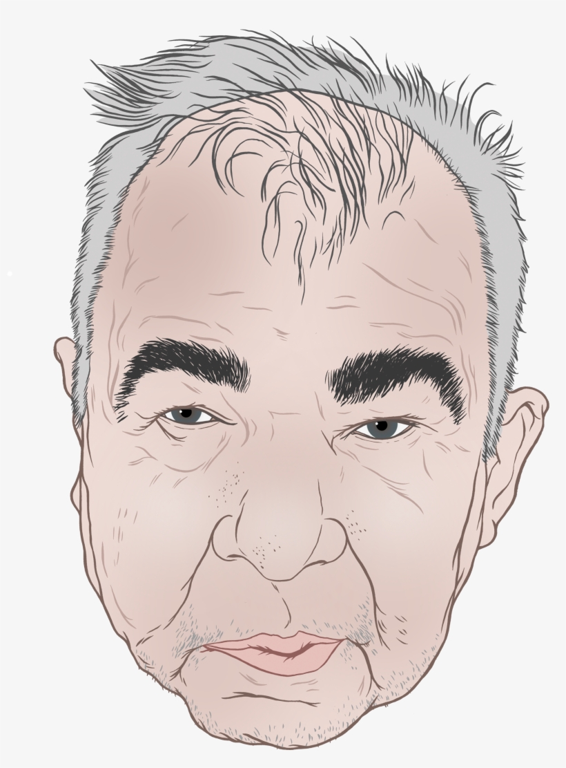 John Prine - Illustration, transparent png