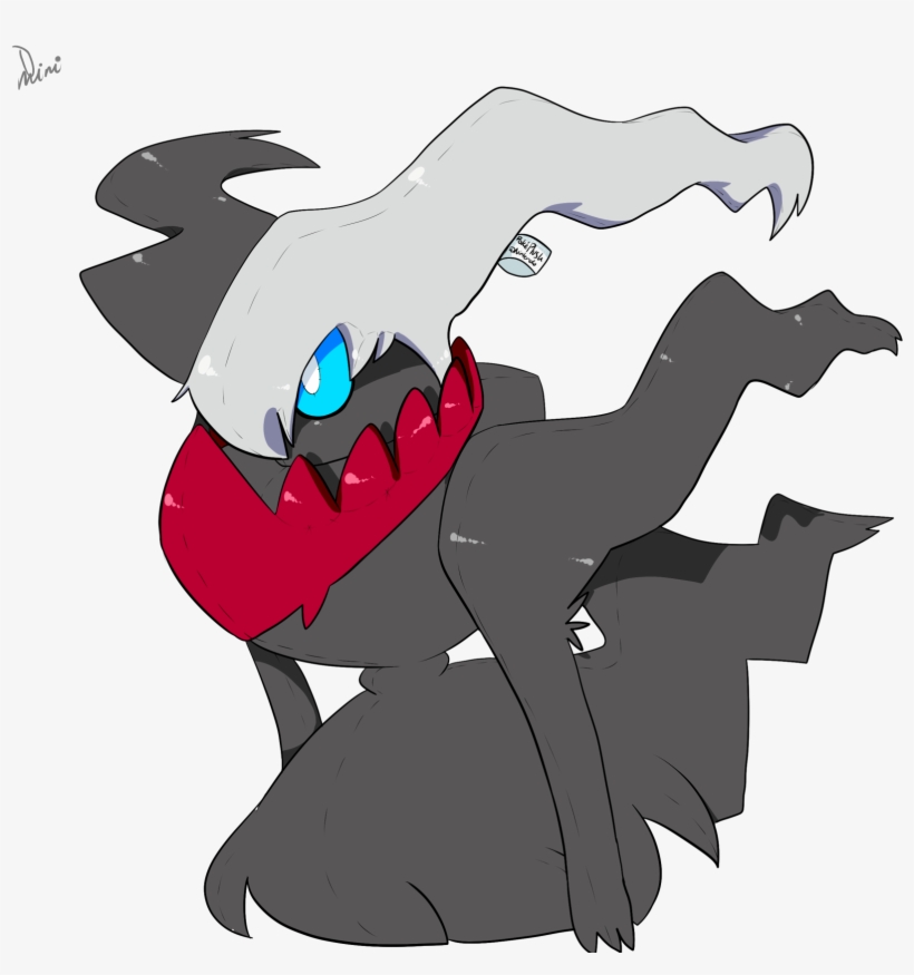 Darkrai Plush - Cartoon, transparent png